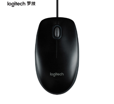  罗技（Logitech）M100R 鼠标 有线鼠标