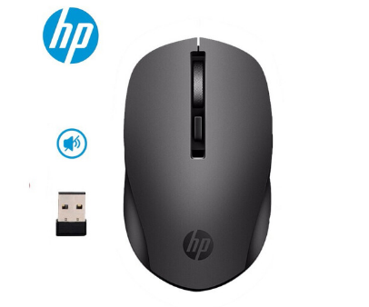 惠普（HP）无线鼠标 台式电脑办公笔记本家用无线鼠标 S1000黑色