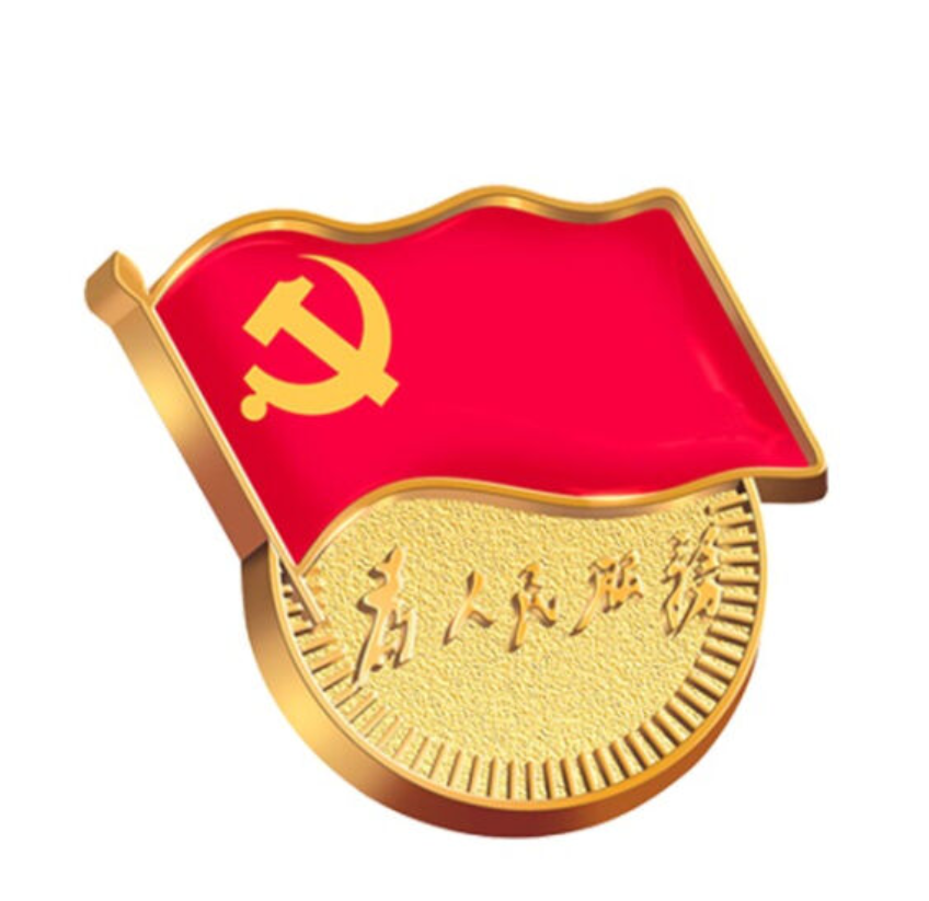 信发（TRNFA）磁扣款 党徽徽章